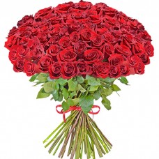 Букет из 101 красной розы